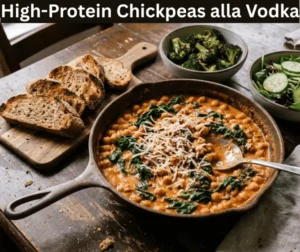 High-Protein Chickpeas alla Vodka
